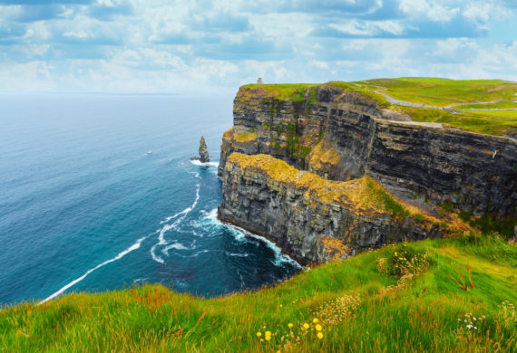 The famous location in County Clare in Ireland